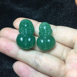 Tỳ hưu đá thạch anh xanh