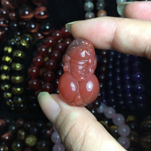 Tỳ hưu đá mã não đỏ