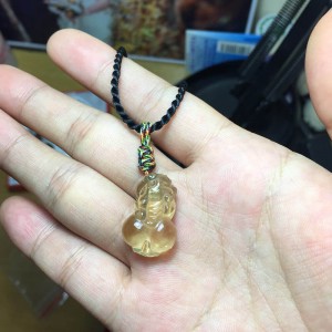 Tỳ hưu thạch anh vàng