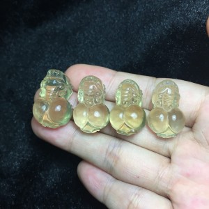 Tỳ hưu thạch anh vàng