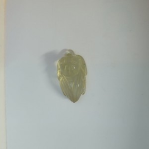 Ve sầu (ngọc thiền) đá thạch anh vàng