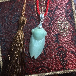 Ve sầu (ngọc thiền) ngọc cẩm thạch