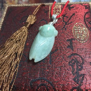 Ve sầu (ngọc thiền) ngọc cẩm thạch