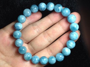 Vòng đá aquamarine