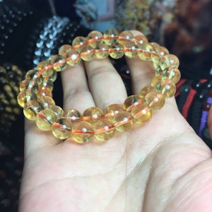 Vòng đá thạch anh vàng