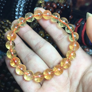 Vòng đá thạch anh vàng